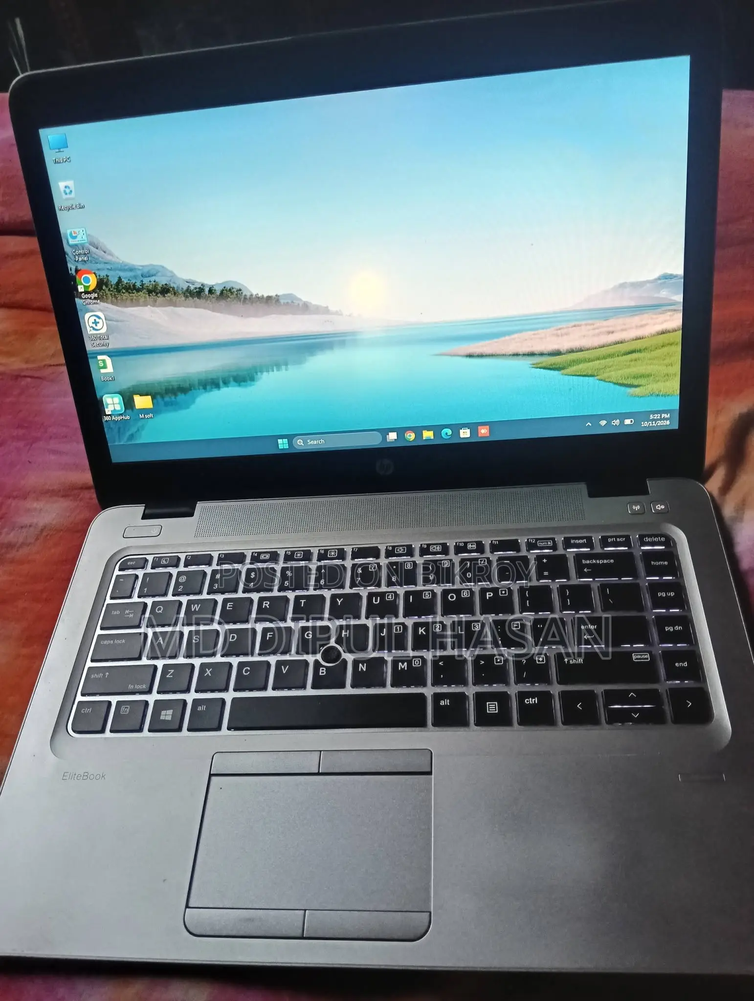 Laptop HP EliteBook 840 G4 8GB Intel Core i5 SSD 256GB