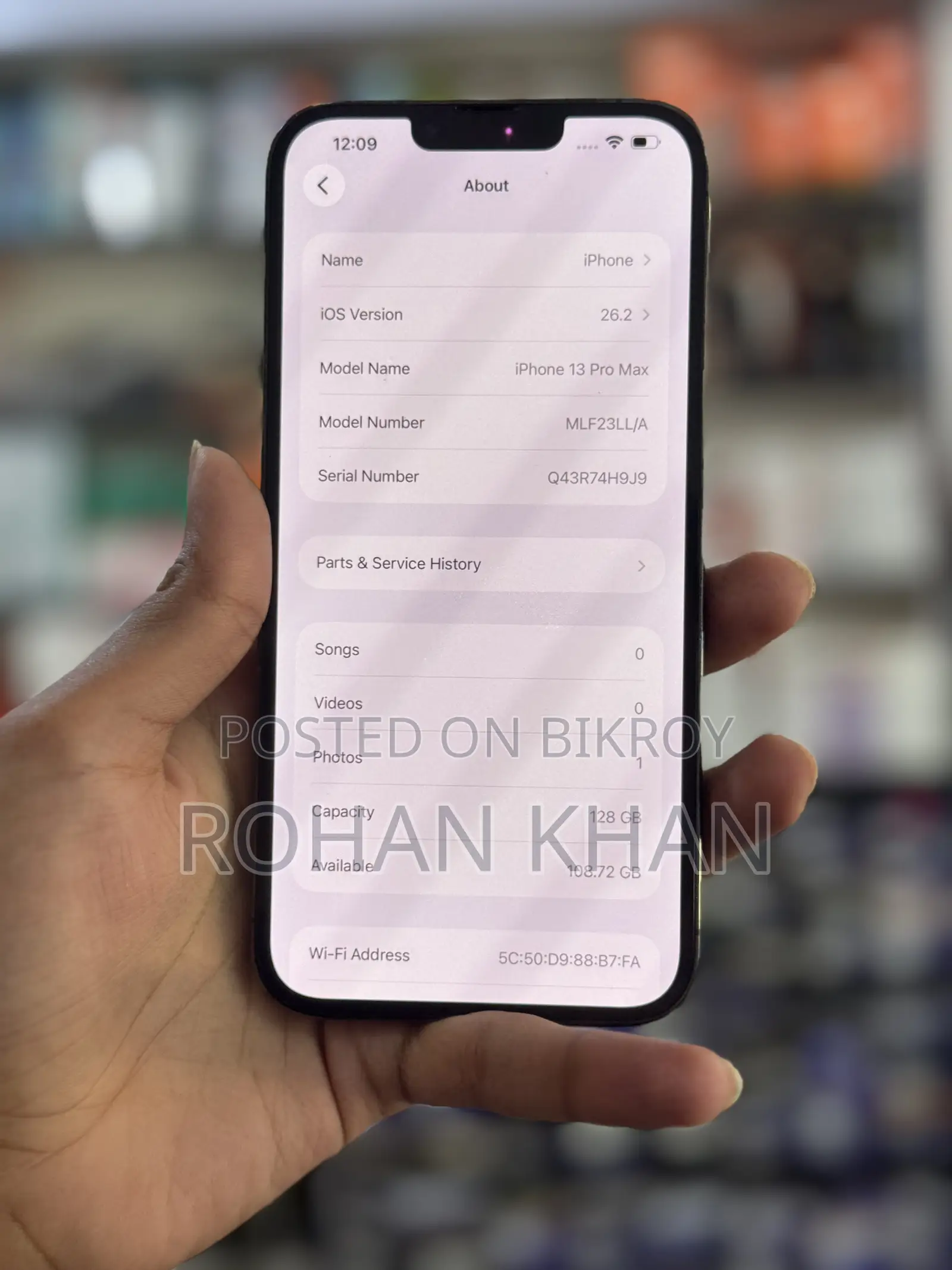 Apple iPhone 13 Pro Max 128 GB Black