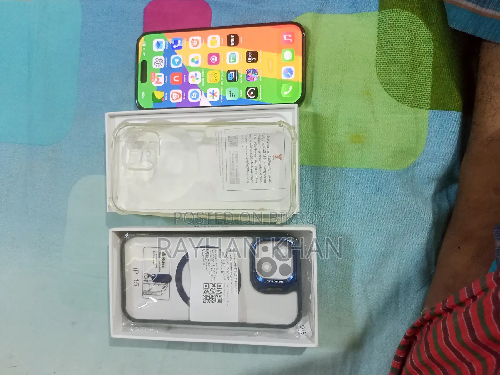 অ্যাপল আইফোন ১৫ ১২৮ জিবি কালো
