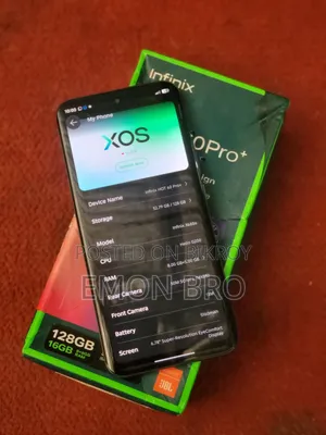 ইনফিনিক্স হট ৬০ প্রো+ ১২৮ জিবি ব্ল্যাক