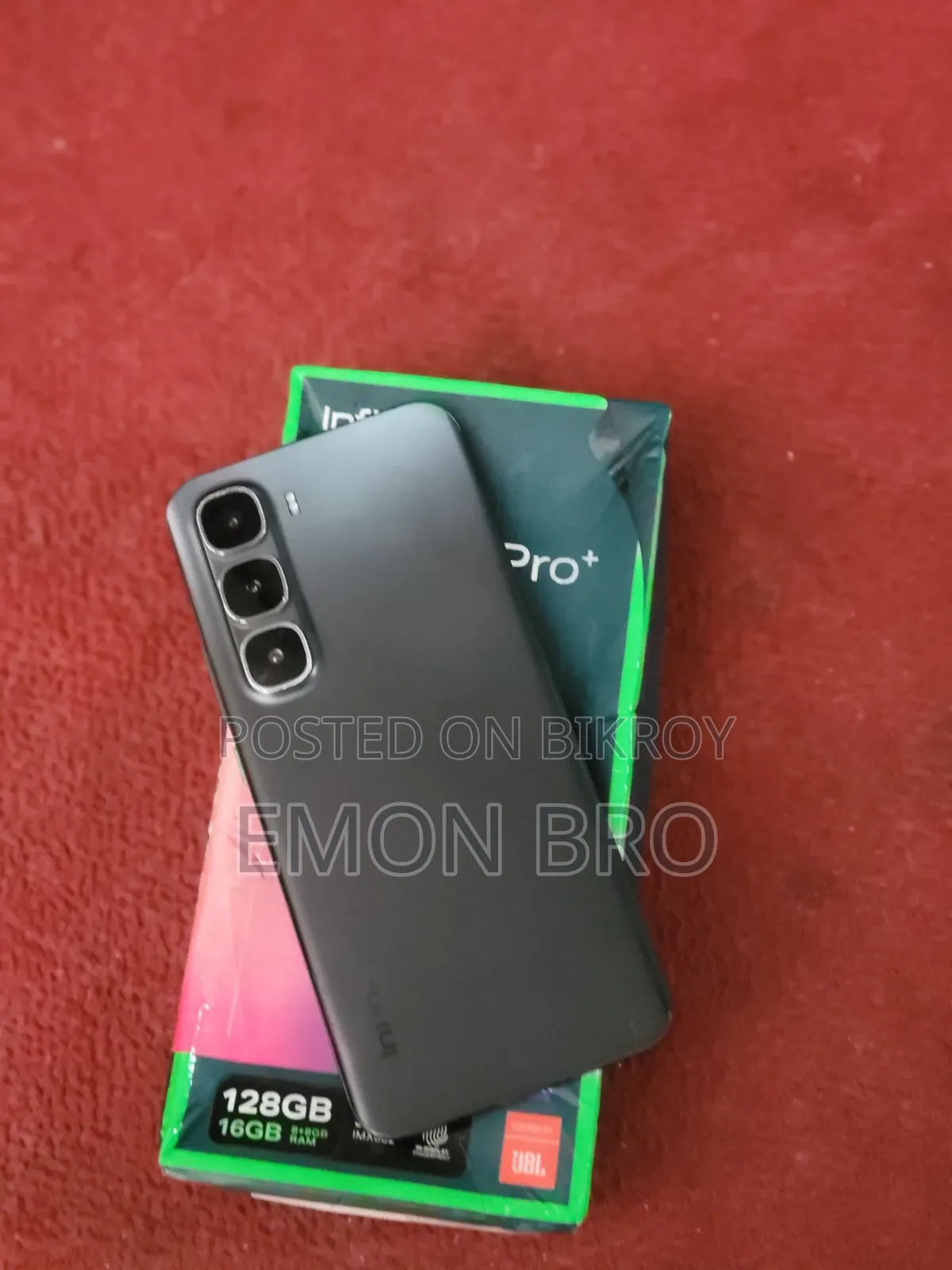 ইনফিনিক্স হট ৬০ প্রো+ ১২৮ জিবি ব্ল্যাক
