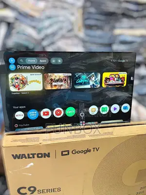 Used Walton 4K UHD Google Smart TV Model W43C9MG