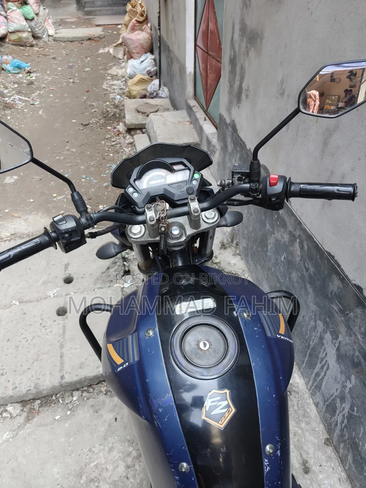 Yamaha FZ 2014 Blue