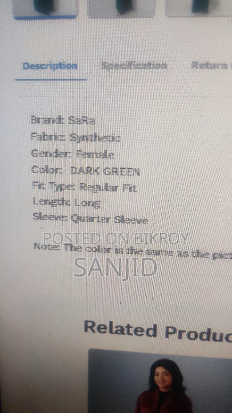 Sara Lifestyle Burka