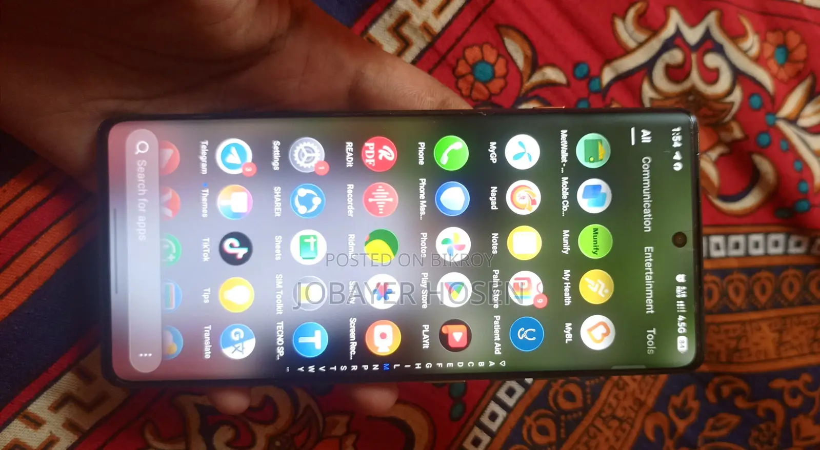 Tecno Camon 40 Pro 4G 256 GB Black