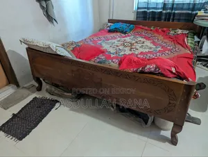 Bed 6 by 7 Feet (Body সেগুন কাঠের)