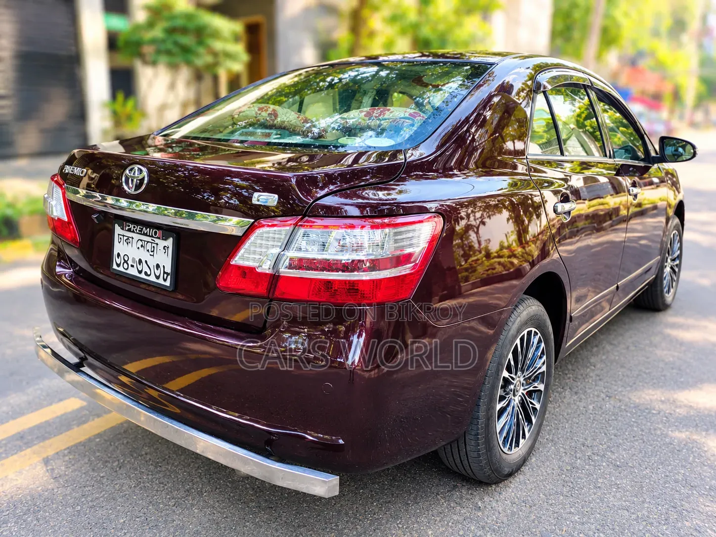 Toyota Premio 1.5-Liter Front-Wheel Drive 2014 Red