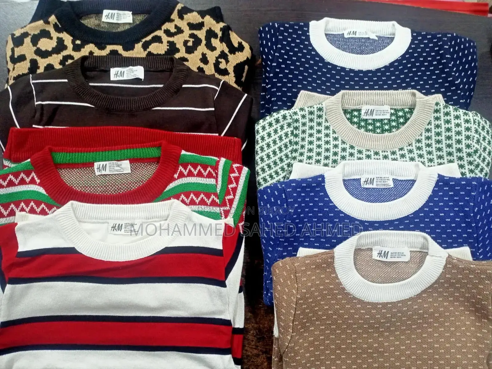 Export Boys Sweater