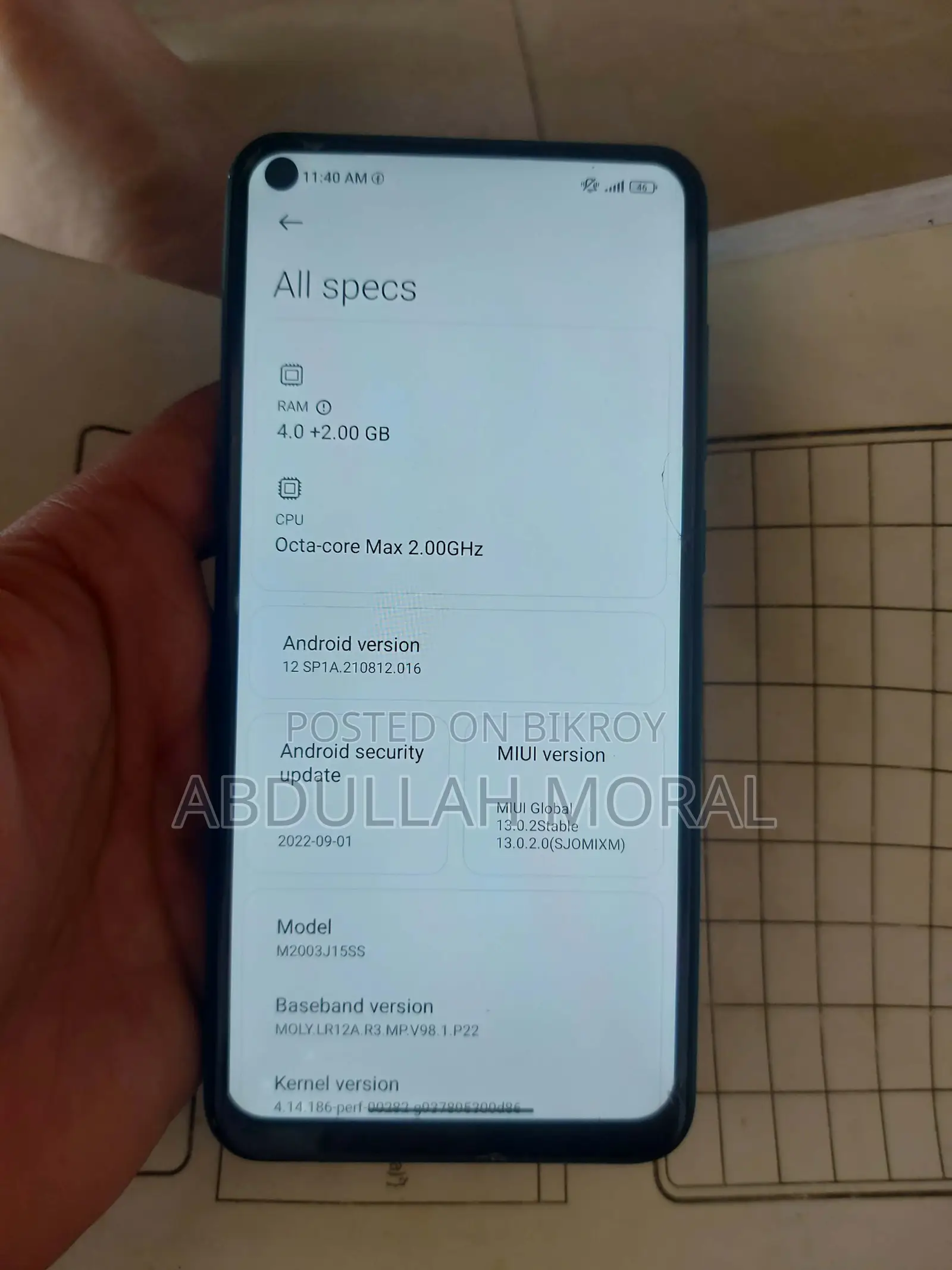 Xiaomi Redmi Note 9 128 GB