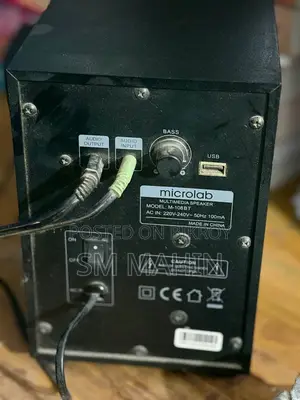 Microlab M108BT 2.1 Bluetooth Black Speaker