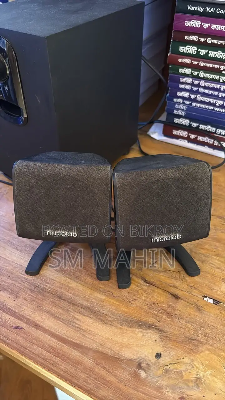 Microlab M108BT 2.1 Bluetooth Black Speaker