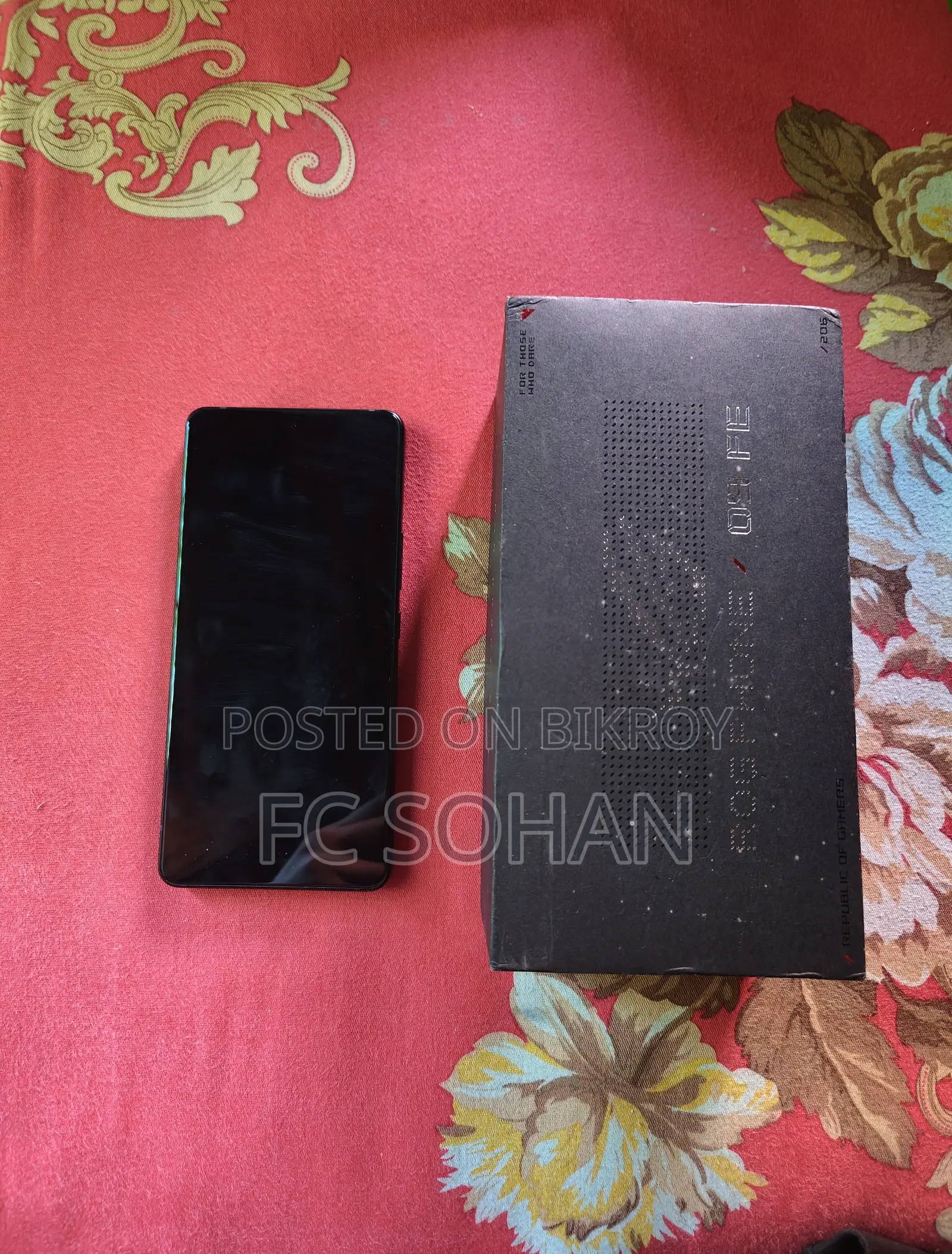 আসাস আরওজি ফোন ৯ এফই ২৫৬ জিবি ব্ল্যাক