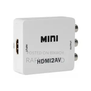 HDMI to AV Converter Box With NTSC and PAL Support 1080P Resolution
