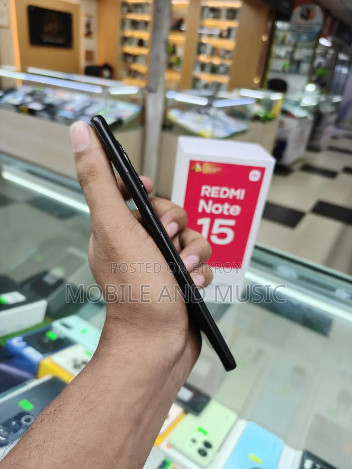 শাওমি রেডমি নোট ১৫ ১২৮ জিবি কালো