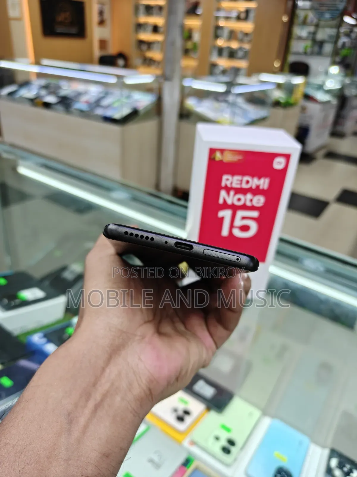 শাওমি রেডমি নোট ১৫ ১২৮ জিবি কালো