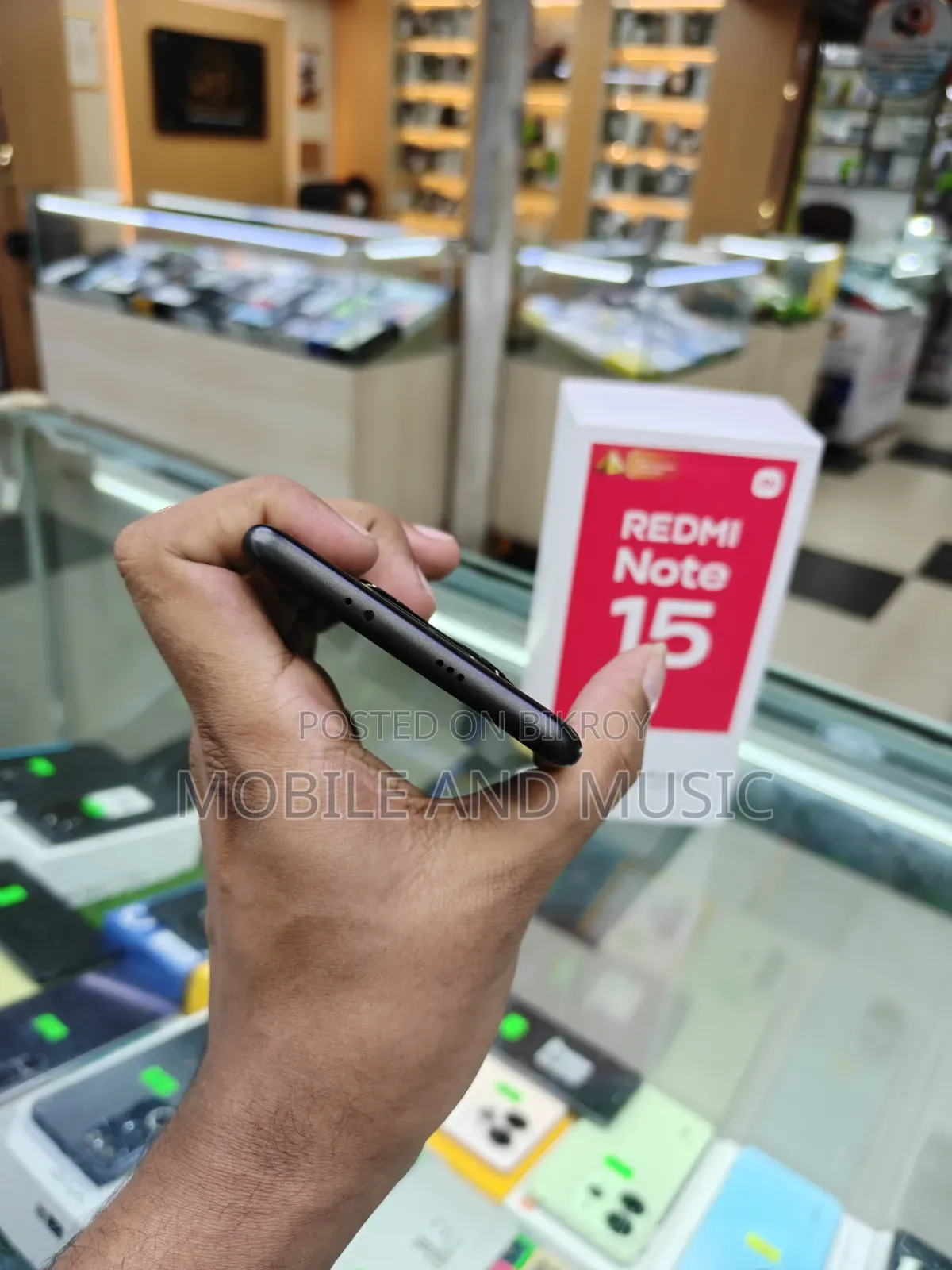 শাওমি রেডমি নোট ১৫ ১২৮ জিবি কালো