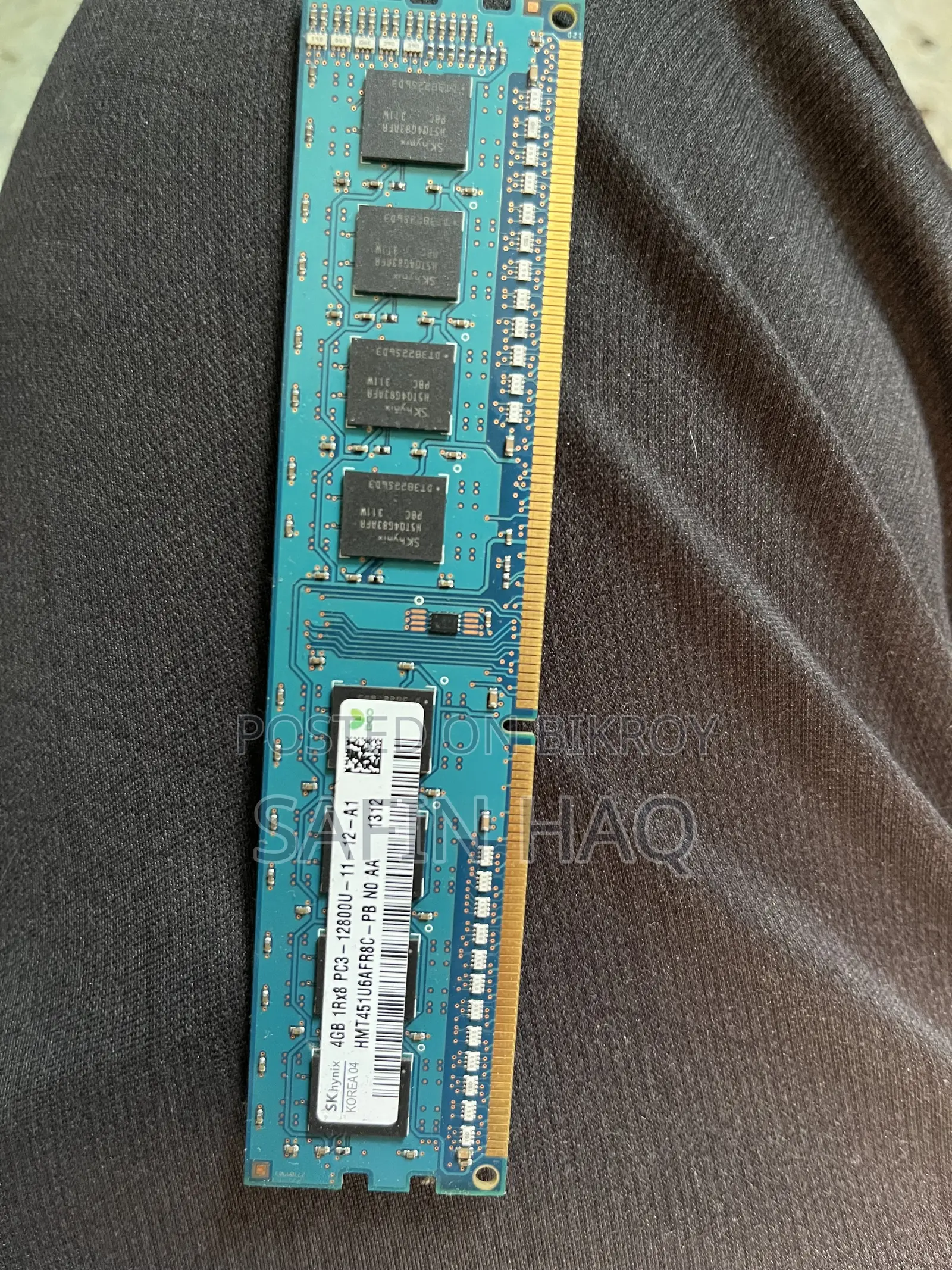 Twinmos 4GB DDR3 1600MHz Hynix 4 GB DDR3 16000MHz
