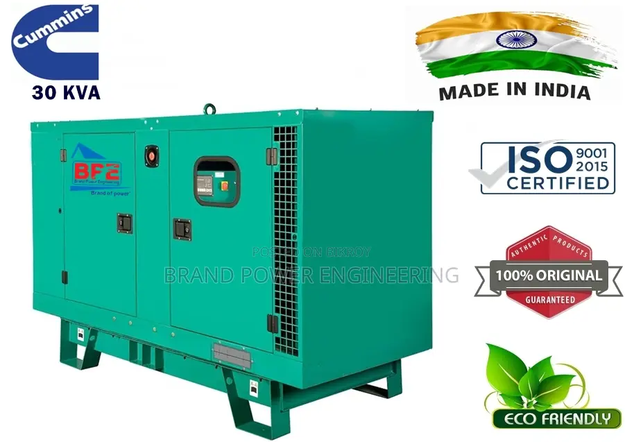 30KVA CUMMINS Diesel Generator With Canopy