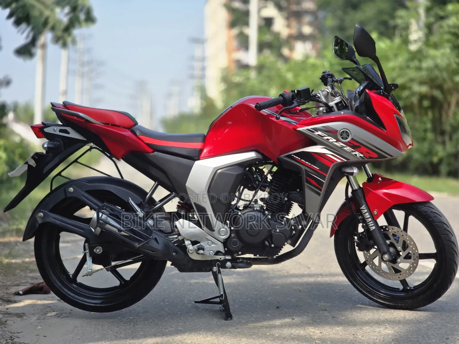 New Yamaha Fazer FI V2 2026 Red