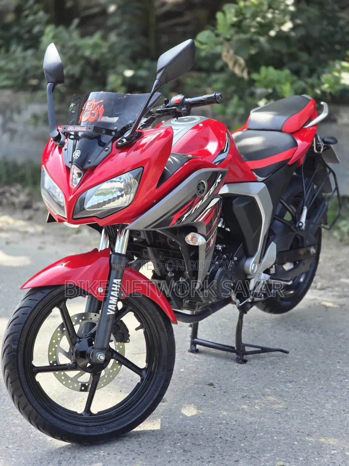 New Yamaha Fazer FI V2 2026 Red