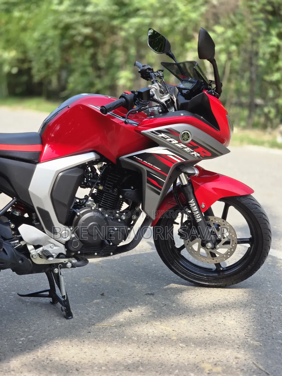 New Yamaha Fazer FI V2 2026 Red