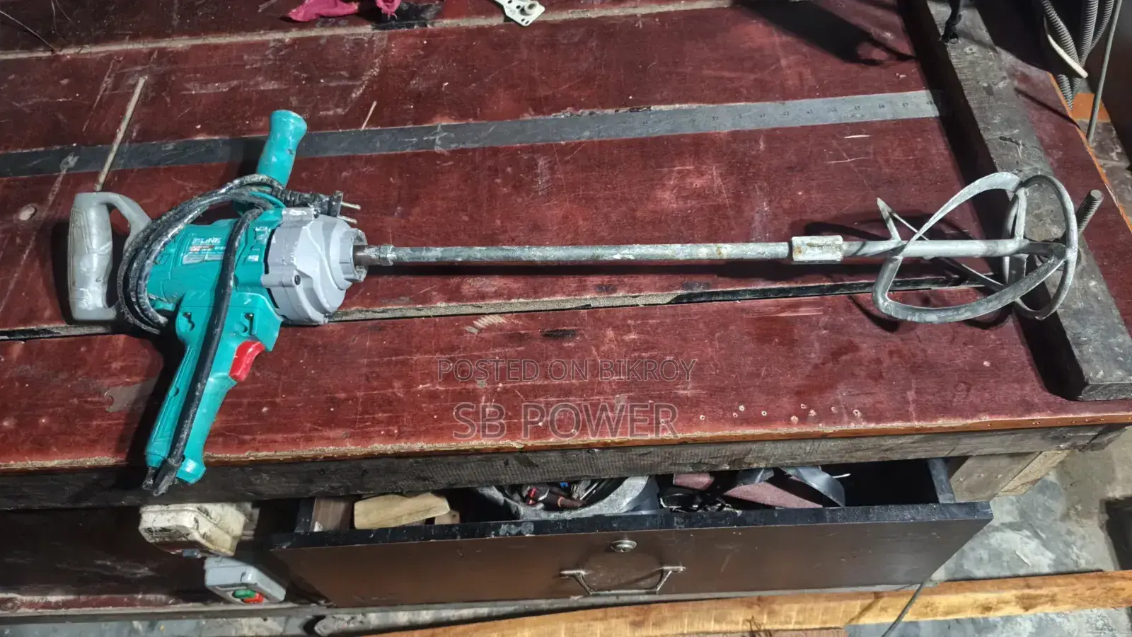 Heavy Duty Paint & Mortar Mixer Machine