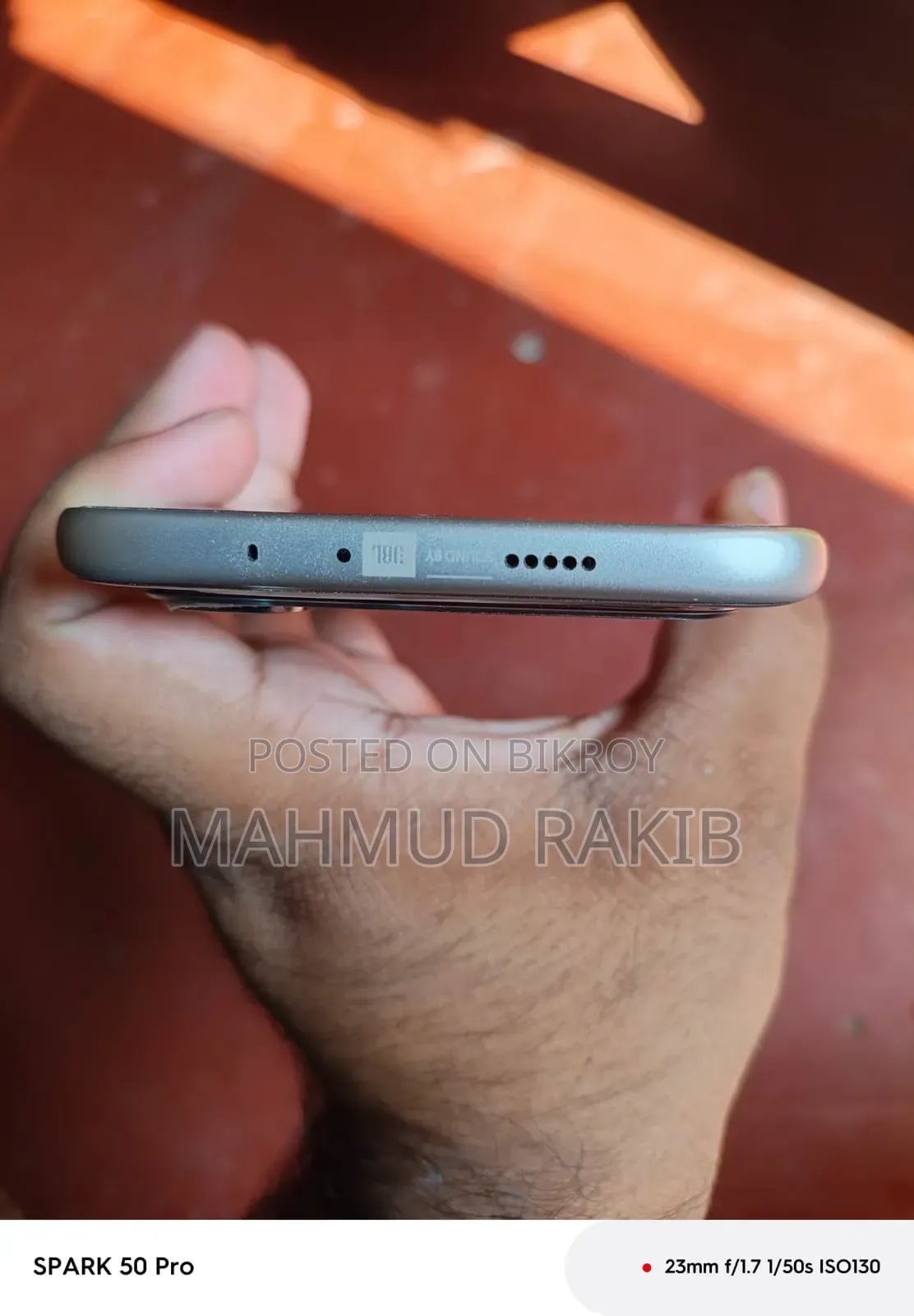 ইনফিনিক্স নোট এজ ১২৮ জিবি সিলভার