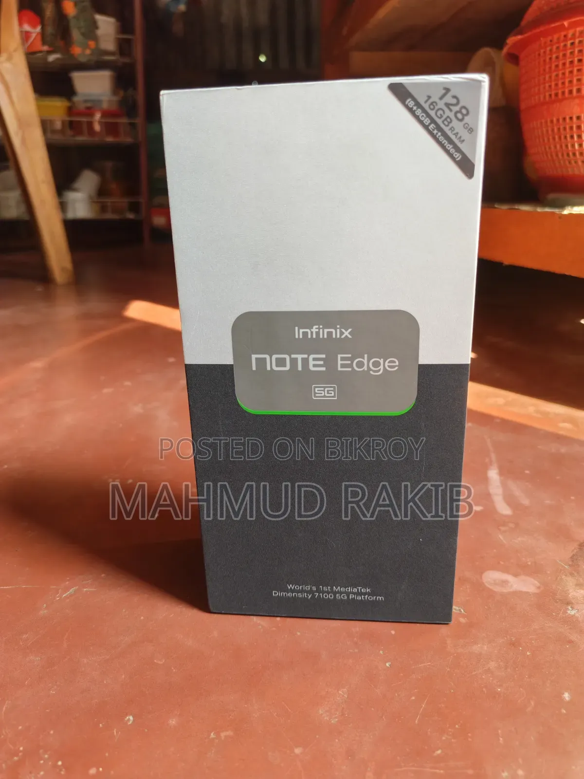 ইনফিনিক্স নোট এজ ১২৮ জিবি সিলভার