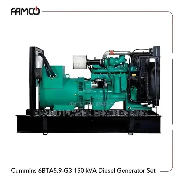 150KVA Premium Grade Cummins Generator