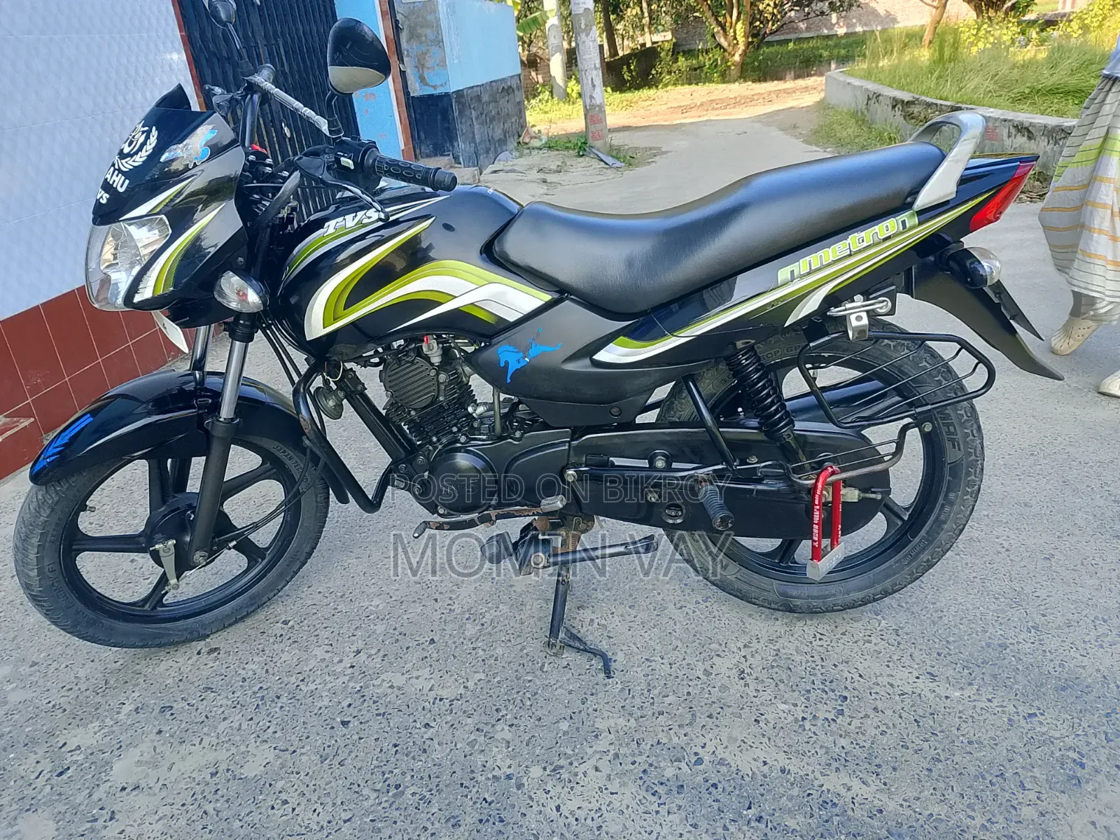 TVS Metro 2020 Green