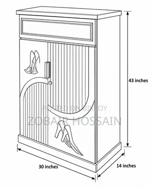 ব্যবহৃত কানাডিয়ান ওক কাঠের তৈরি শু র‍্যাক (Shoe Rack) বিক্রি হবে