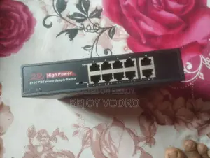 8+2 Port High Power PoE Ethernet Switch