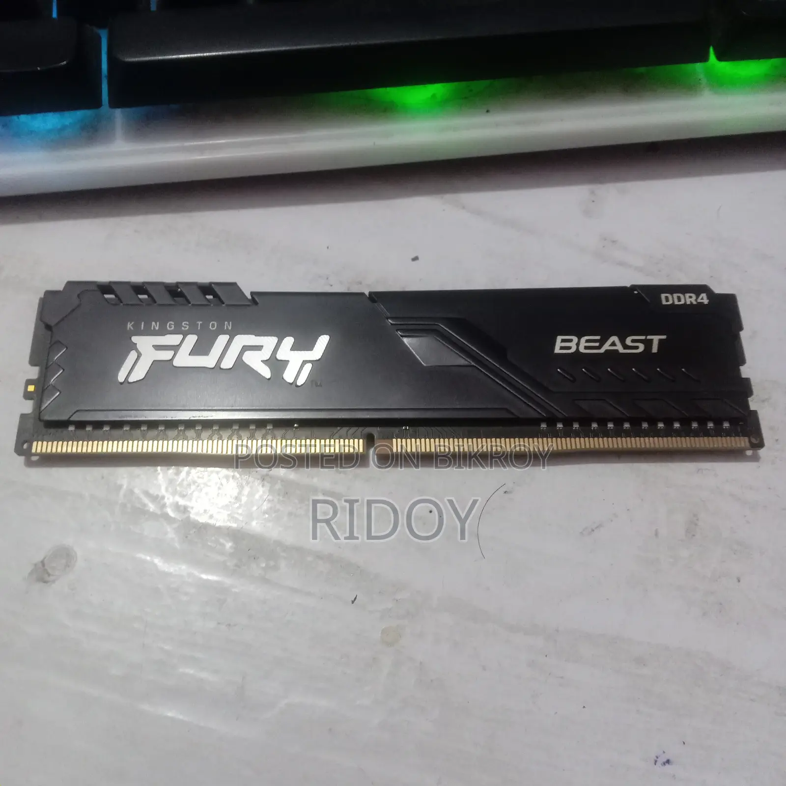 Kingston FURY Beast 8GB 3200MHz DDR4 RAM