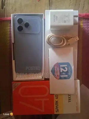 Tecno Spark 40 128 GB Black