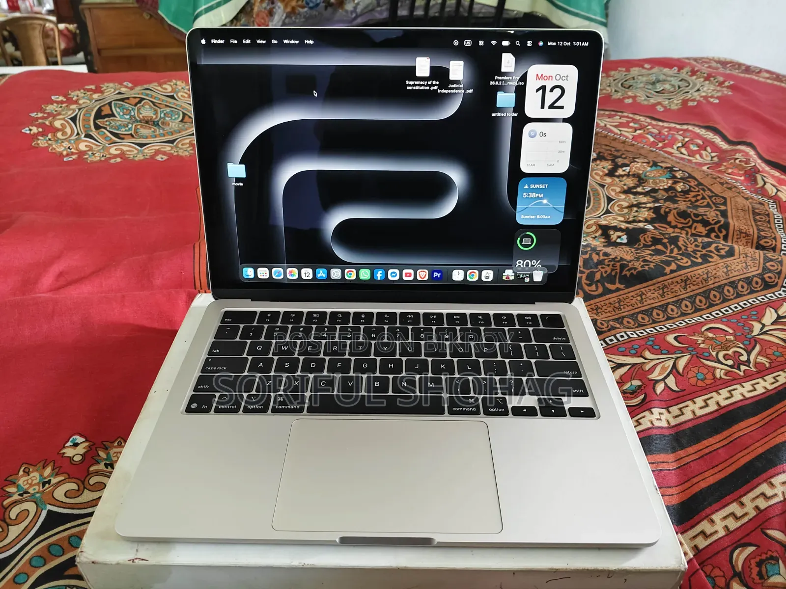 Laptop Apple MacBook Air 2025 M4 16GB Apple M4 SSD 256GB