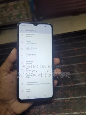 Realme C35 128 GB Black