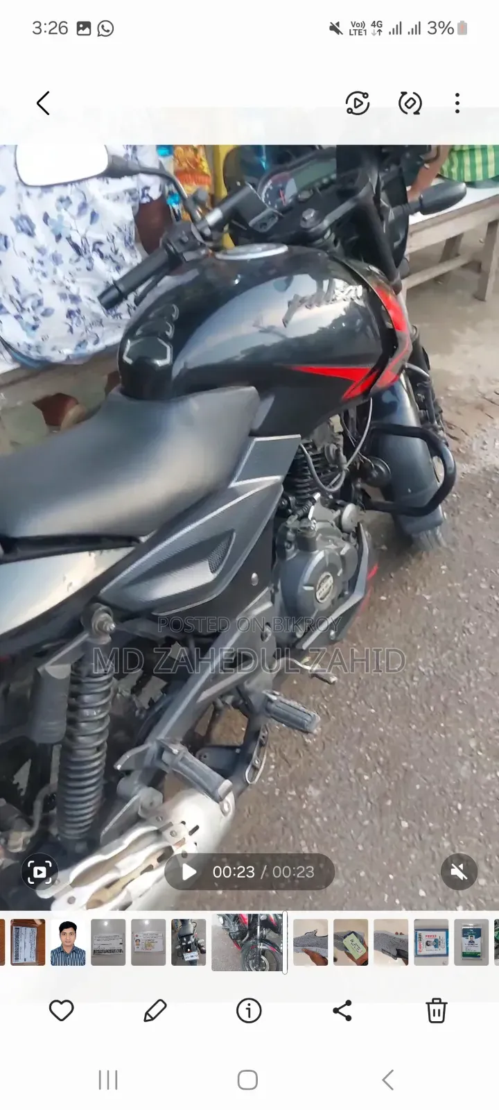Bajaj Pulsar 150 2022 Black