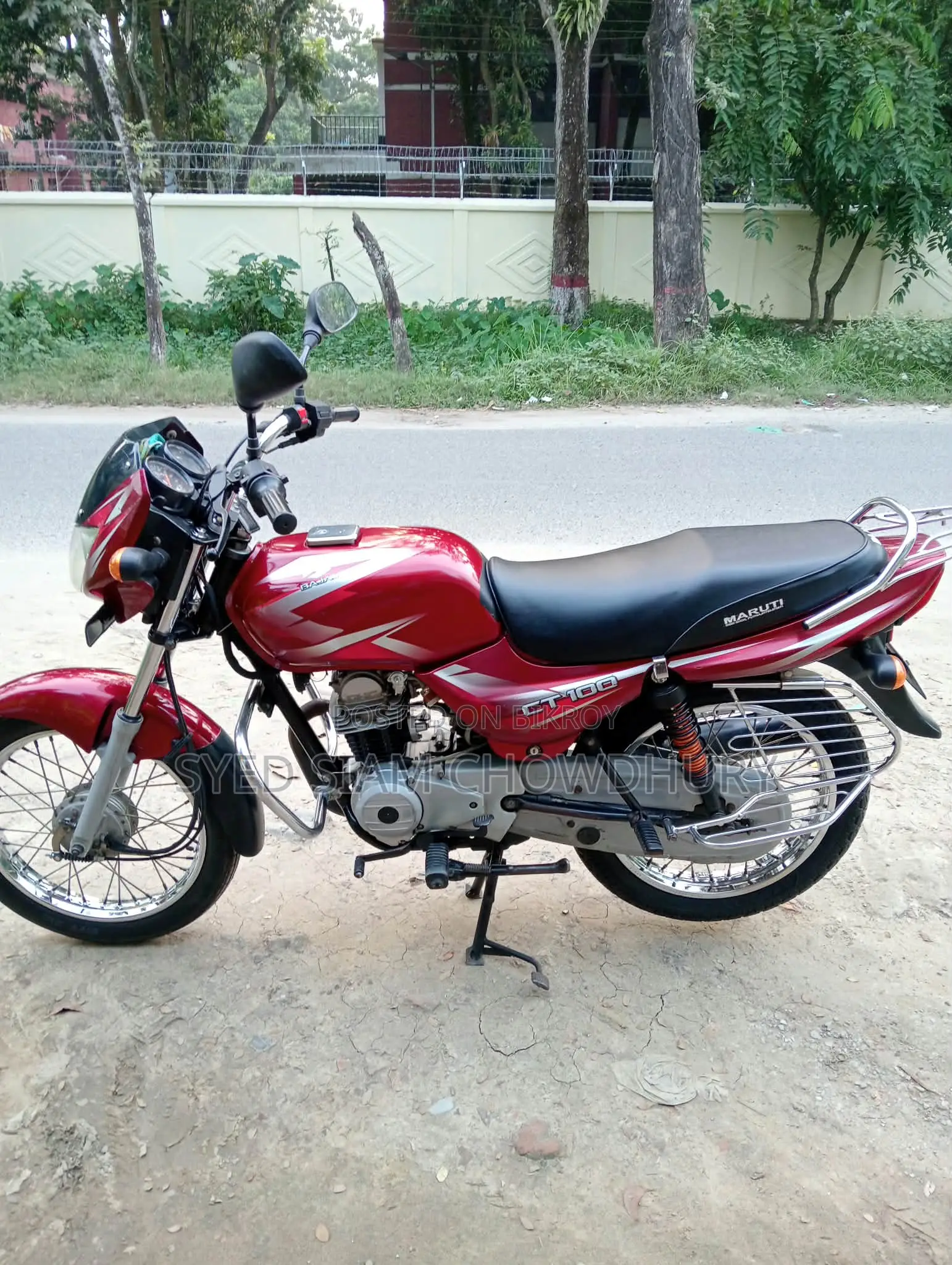 Bajaj CT 100 2018 Red