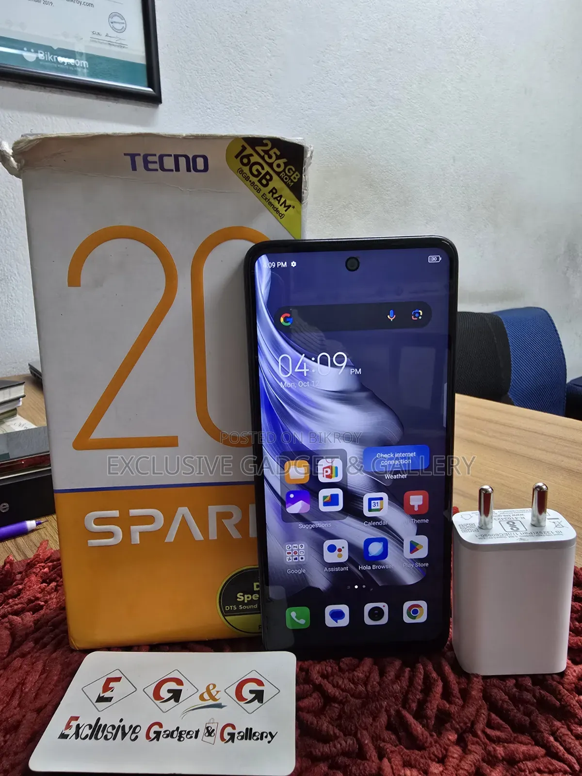 Tecno Spark 20 256 GB Black