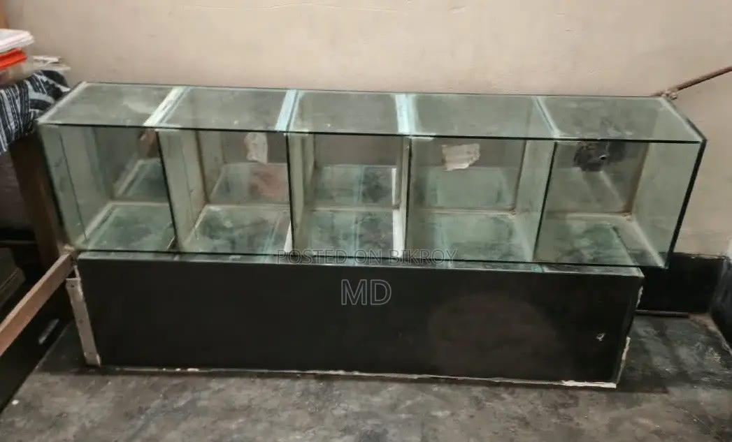 Shop Racks and Glass. Total 4+2 -- 6 pieces.