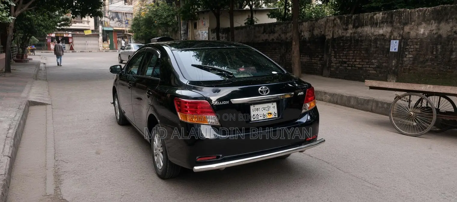 টয়োটা অ্যালিওন ২০০৮ ব্ল্যাক