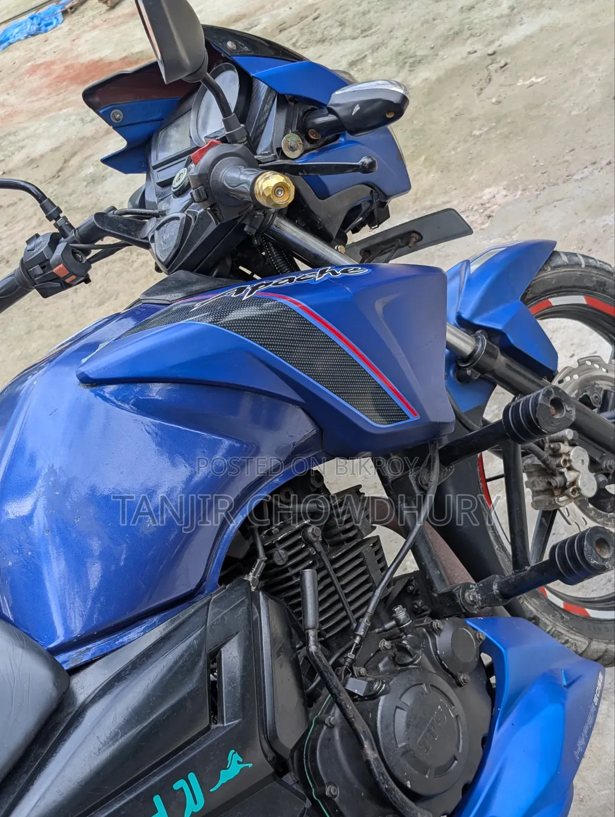 TVS Apache RTR 160 2V 2018 Green
