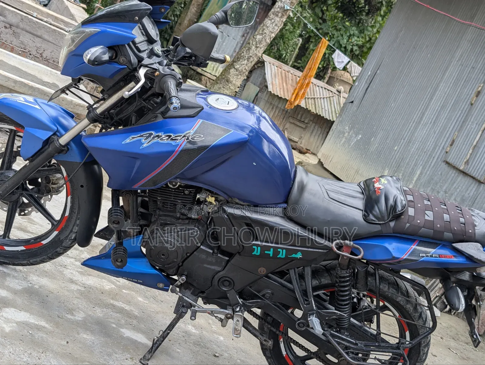 TVS Apache RTR 160 2V 2018 Green