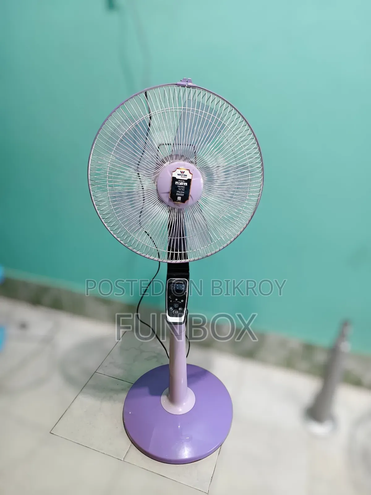 ওয়ালটন ১৬" স্ট্যান্ড ফ্যান ক্লিয়ারেন্স অফার