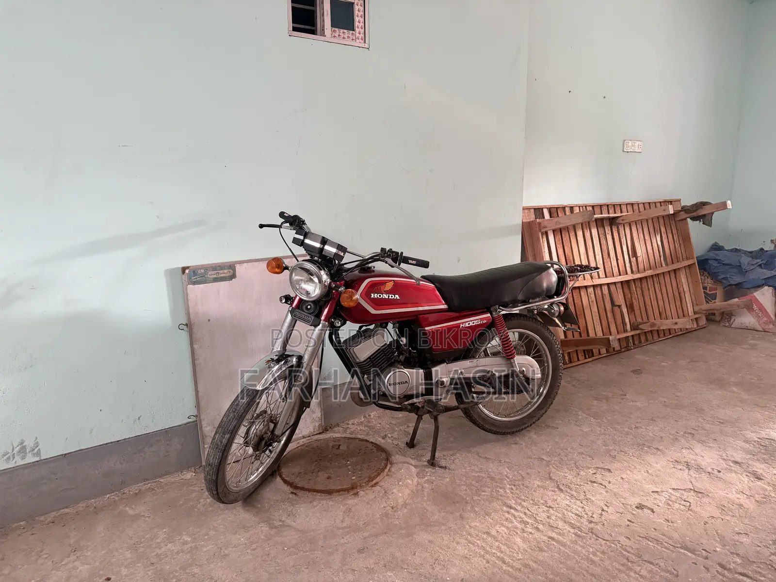 Honda CG110 1984 Red