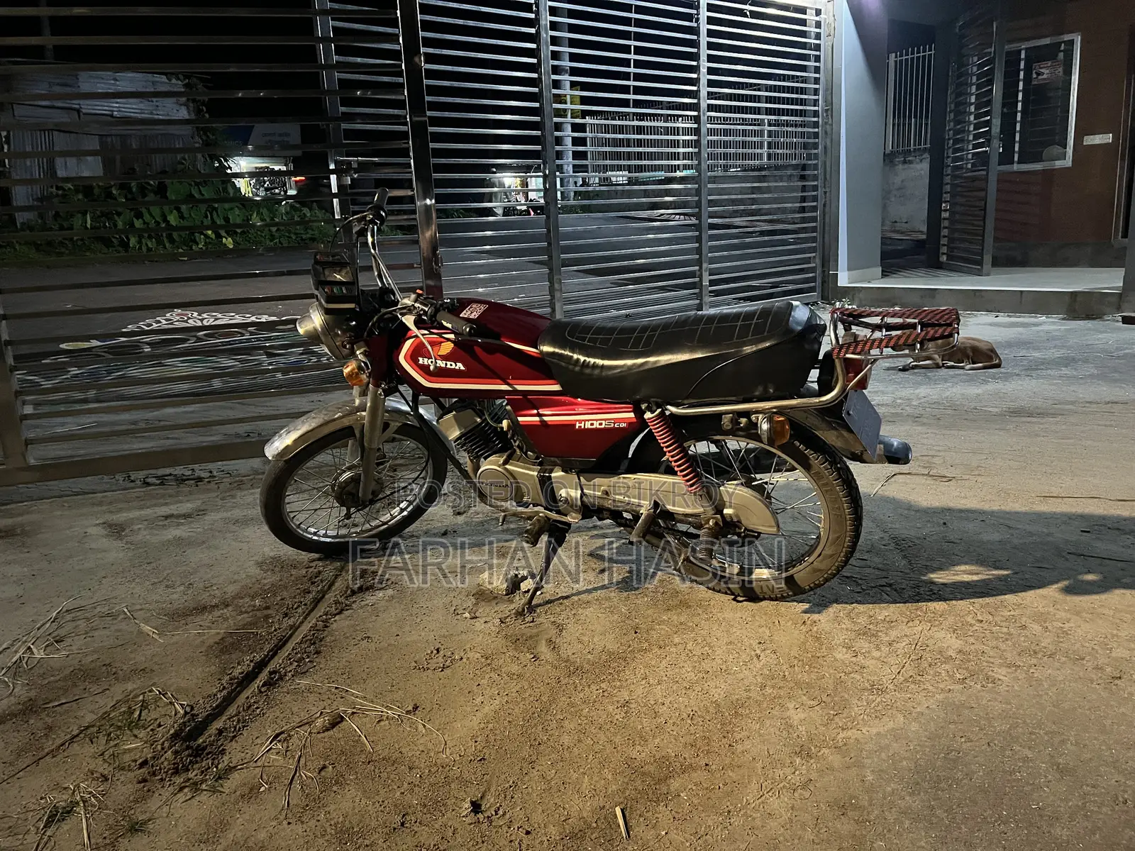 Honda CG110 1984 Red
