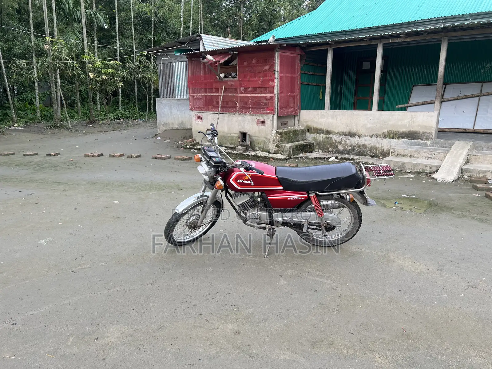 Honda CG110 1984 Red