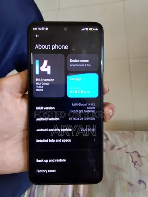 Xiaomi Redmi Note 9 Pro 64 GB Blue