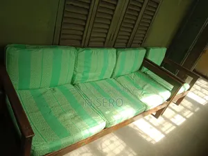Used Wooden Sofa Set for Sale