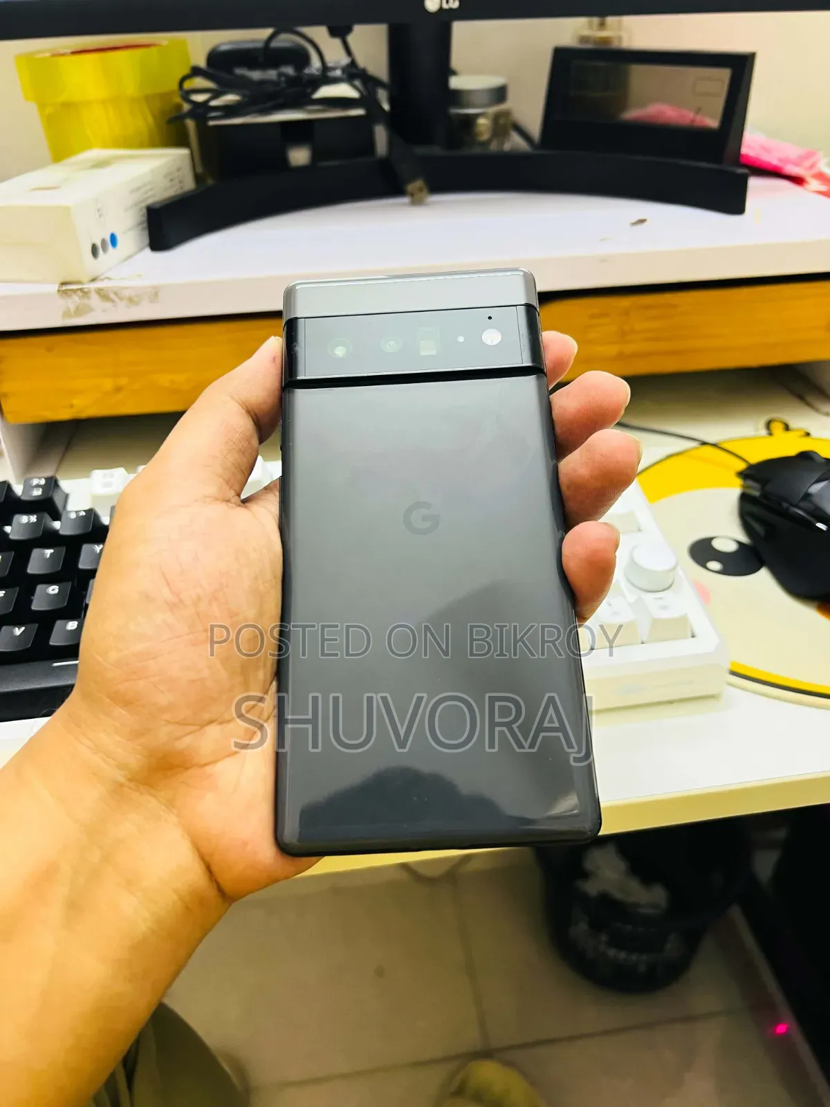 গুগল পিক্সেল ৬ প্রো ৫১২ জিবি ব্ল্যাক